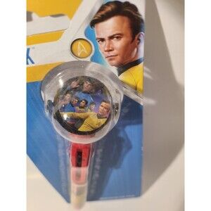 STAR TREK CAPTAIN KIRK MULTICOLOR PEN GREEN BLUE RED BLACK SPOCK NIP SEALED BALL